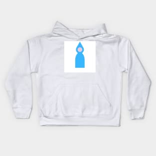 Copy of Blue people person Kids Hoodie